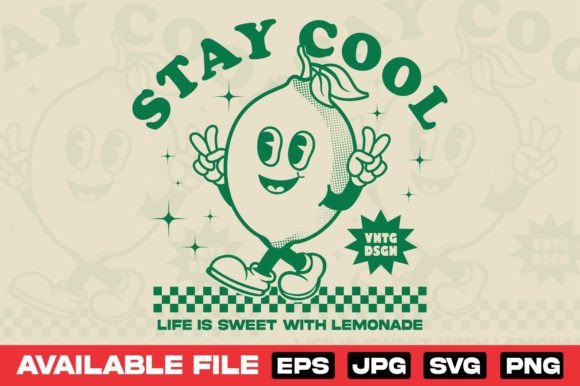Download Retro Lemon Cartoon Character Design - Character design Collection