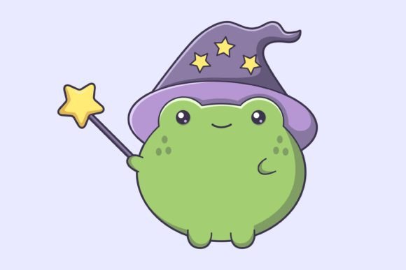 Download Cute Frog Character Design Illustration - Character design Collection