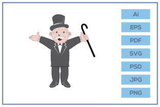 Download Monopoly Man Cartoon Character Design - Character design Collection